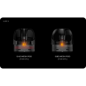 Vaporesso luxe x pod de reemplazo o.4 ohms